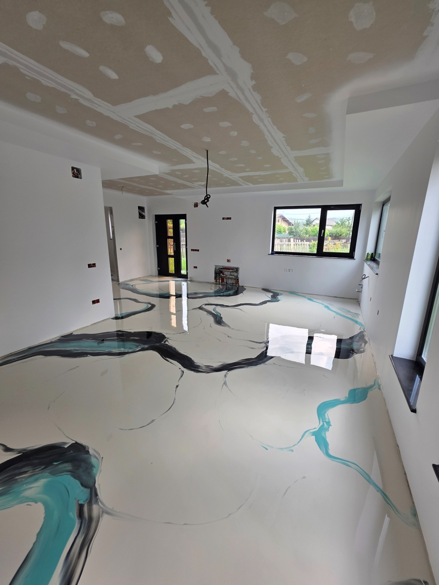 Epoxidica cu efect de culori